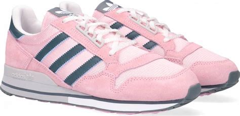 roze adidas lage sneakers zx 500 w|adidas Originals ZX 500 sneakers in white .